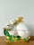 Traditional Vintage Regency Italian Glazed Ceramic Rabbit Lidded Casserole For Sale - Image 3 of 12