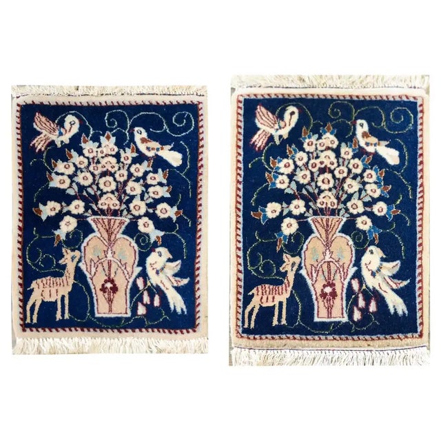 Vintage Pictorial Nain Rugs - a Pair For Sale - Image 13 of 13
