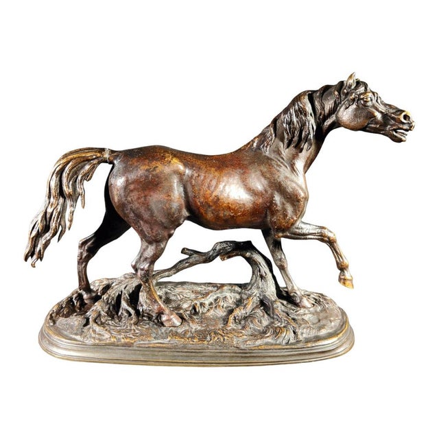 Bronze Horse by Jules Moigniez, 1850s For Sale - Image 13 of 14