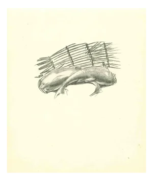 Emmanuel Gondouin, Survival, Original Lithograph, 1930s
