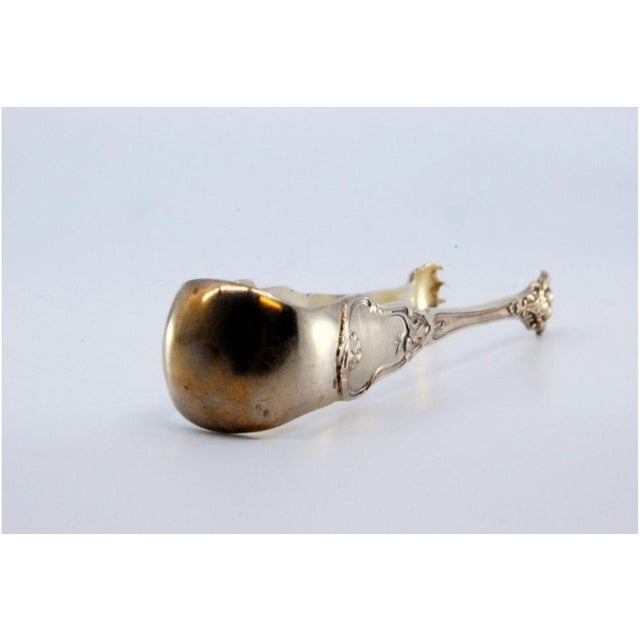 Silver Claw-Shaped Ice Tongs For Sale - Image 6 of 9