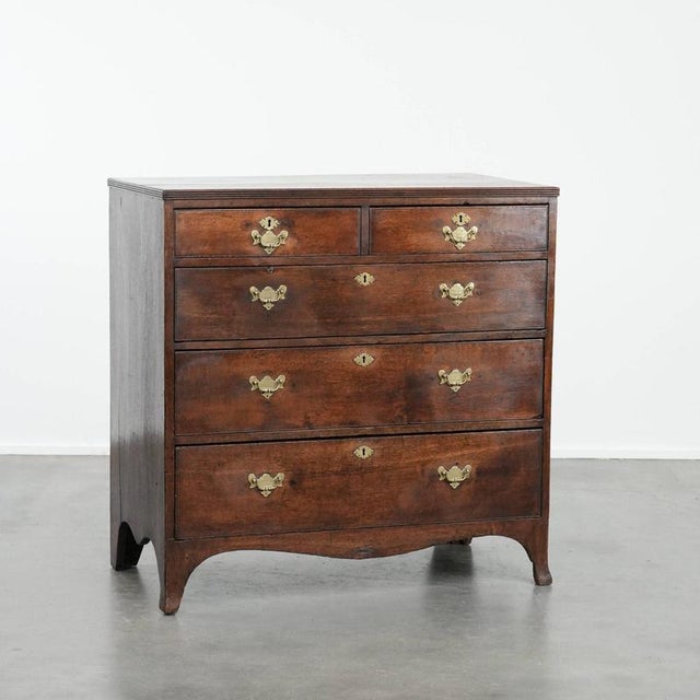 Antique English Chest of 5 Drawers For Sale - Image 16 of 16