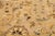 Beige Handmade Modern Oushak Wool Rug With Floral Motif For Sale - Image 9 of 11