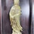 Art Deco 1970s Zitan Wood Table Screen With Carved Jade Guanyin (Goddess of Mercy) Inlay For Sale - Image 3 of 9