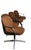 Brown Vintage Swivel Office Chair by Hon After Pollock for Knoll Circa 1970s For Sale - Image 8 of 12
