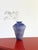 Blue Vintage Murano Amphora Vase in Cobalt Blue, 1980s For Sale - Image 8 of 13