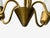 1940s Itsu, Finnish Modern, Chandelier, Brass, Glass For Sale - Image 10 of 11