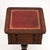 Wood Antique Georgian Leather Top Side Tables, 1930, Set of 2 For Sale - Image 7 of 11