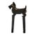 1927 Pennsylvania Stamped Cast Iron Scottie Dog For Sale