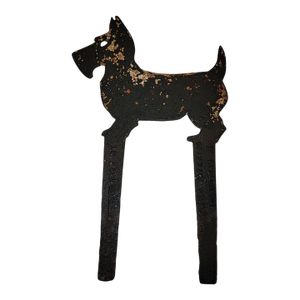 1927 Pennsylvania Stamped Cast Iron Scottie Dog