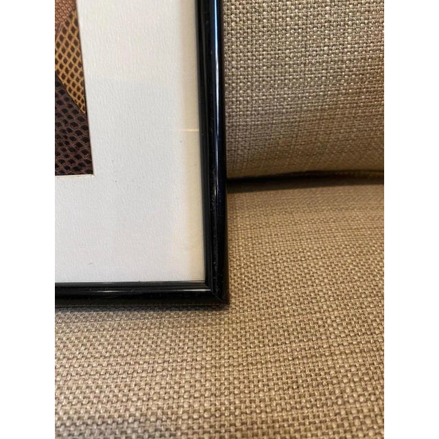 Gilbert Albert, Snake Collage, 2016, Leather For Sale - Image 9 of 11