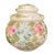 Farmhouse Mid 20th Century L. G. Wright Hand Painted Milk Glass Candy Box With Pink Roses Decoration For Sale - Image 3 of 12