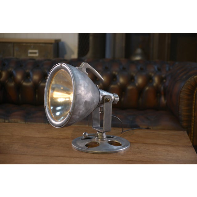 Vintage Industrial Table Lamp, 1950s For Sale - Image 11 of 11