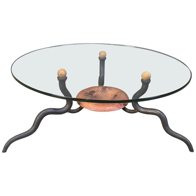 Wrought Iron Coffee Table from DAB, Netherlands, 1970s For Sale - Image 12 of 12