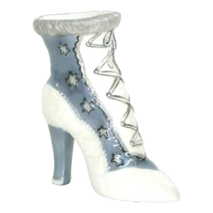 Coalport The Snow Queen English Porcelain Bone China Shoe Figurine