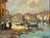 Maurice Barle, Small Port of Marseille, Oil Painting For Sale - Image 6 of 13