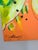 Description: Original contemporary painting by Detroit graphic designer and artist Michelle Zastawny, signed by the artist...