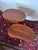 Pair of Vintage Italian Marquetry Inlaid Kidney-Shaped Walnut Side Table With Two Drawers, Louis XV Style Legs For Sale In Dallas - Image 6 of 12