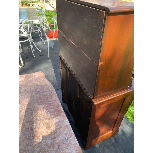 Antique Victorian Eastlake Petite Drop Front Secretary Desk For Sale - Image 15 of 18