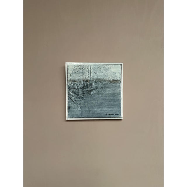 Mid-Century Modern Gunnar Jonsson, Vinter Vision II, 1950s, Oil on Canvas, Framed For Sale - Image 3 of 18