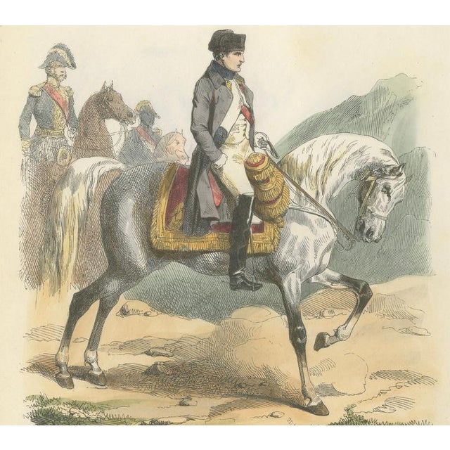 Napoleon Bonaparte on Horseback, 1843, Print For Sale - Image 6 of 10