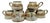 Late 20th Century Joy Imai California Studio Pottery Stoneware Mugs, Set of 8 For Sale