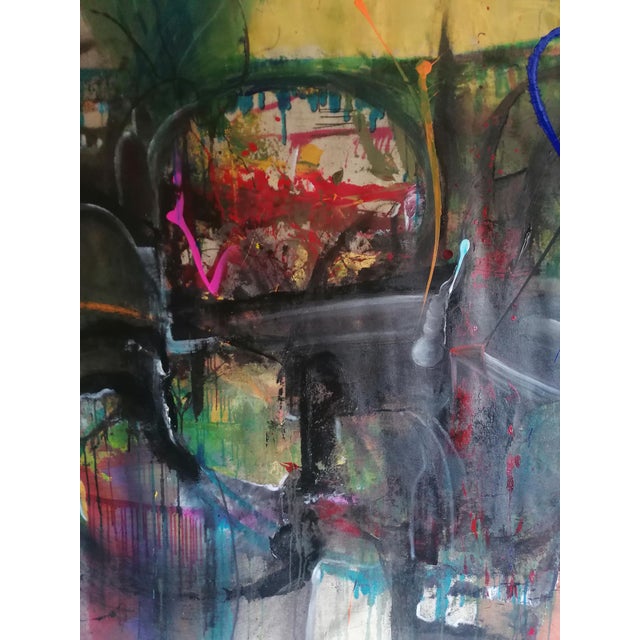 Stefano Mazzolini, Donetsk, 2022, Acrylic & Oil on Canvas For Sale - Image 6 of 17