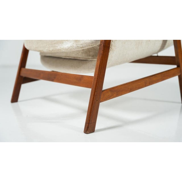 Model 849 Armchairs attributed to Gianfranco Frattini for Cassina, 1960s, Set of 2 For Sale - Image 16 of 18