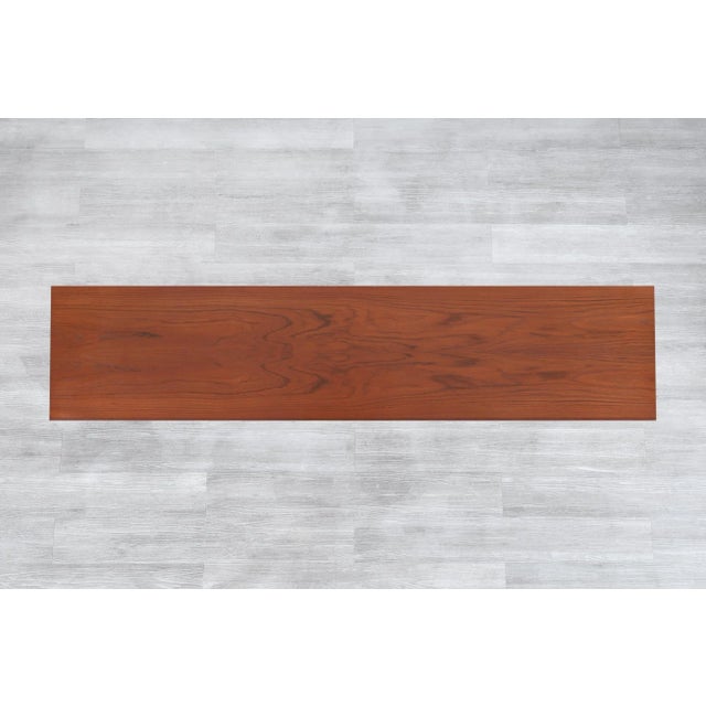 1960s Danish Modern Teak Credenza For Sale - Image 12 of 13