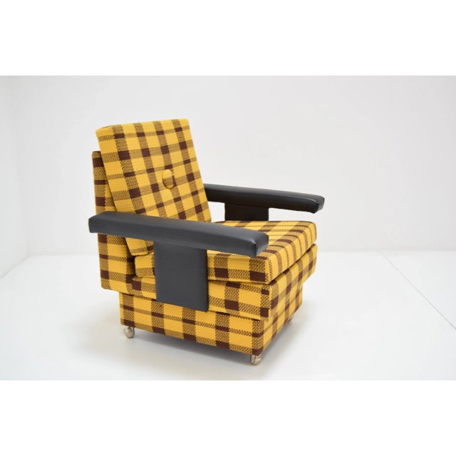 - Made in Czechoslovakia - Made of fabric, leatherette - Original condition