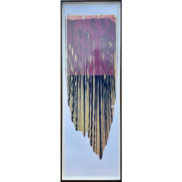 Ellen Carey, 2 Large Format Abstract Unique Color Photo Polaroid Pulls Ellen Carey Photograph, 2010 For Sale - Image 15 of 18