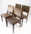 Dining Chairs in Dark Wood from Farstrup, 1960s, Set of 4 For Sale - Image 3 of 15