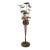 Vintage Brutalist Torch Cut Flower Sculpture For Sale
