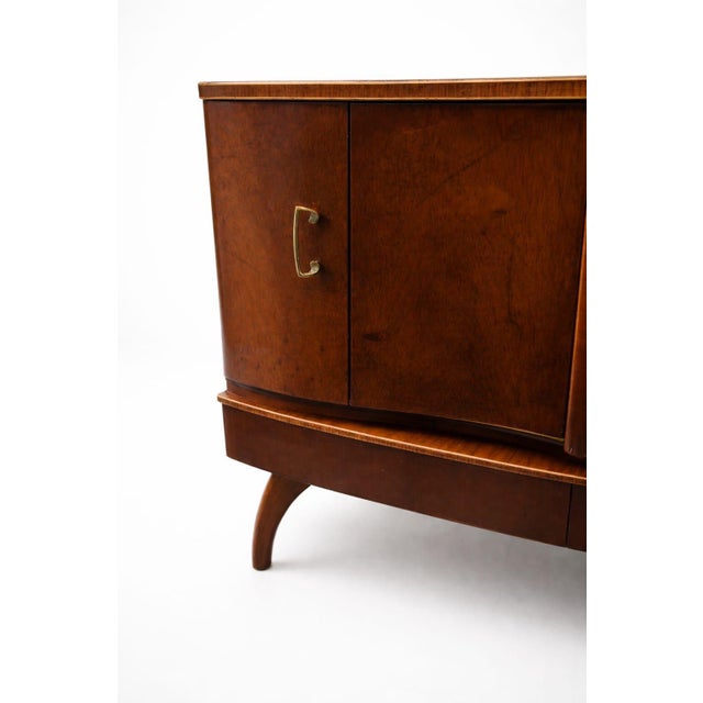 Mid-Century Modern Beautility Sideboard with Drinks Cabinet, 1960s For Sale - Image 6 of 9
