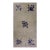 1920s Rectangle Ivory Floral Antique Chinese Peking Small Size Knotted Wool Rug For Sale