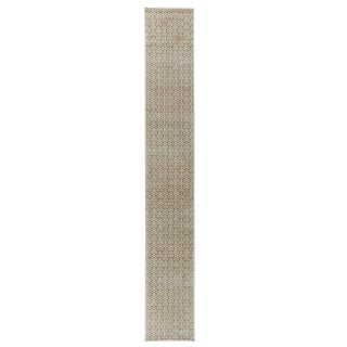 Modern “Chromosomes” Geometric Wool Runner by Doris Leslie Blau For Sale