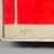 Red Italian Modern Geometrical Silkscreen Print with Collage on Paper, 1970s, 1970s, Wood & Paper For Sale - Image 8 of 18