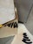 Metal Hexagonal Brass and Quartz Side Table For Sale - Image 7 of 7