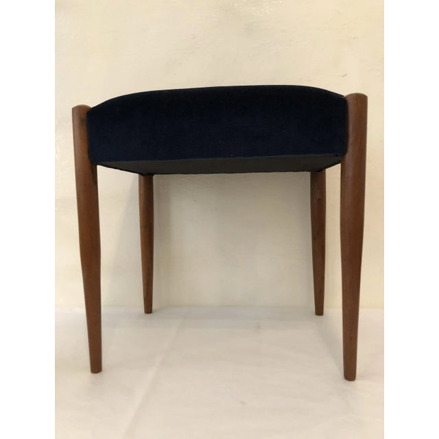 Mid-Century Modern Vintage Stool For Sale - Image 3 of 6