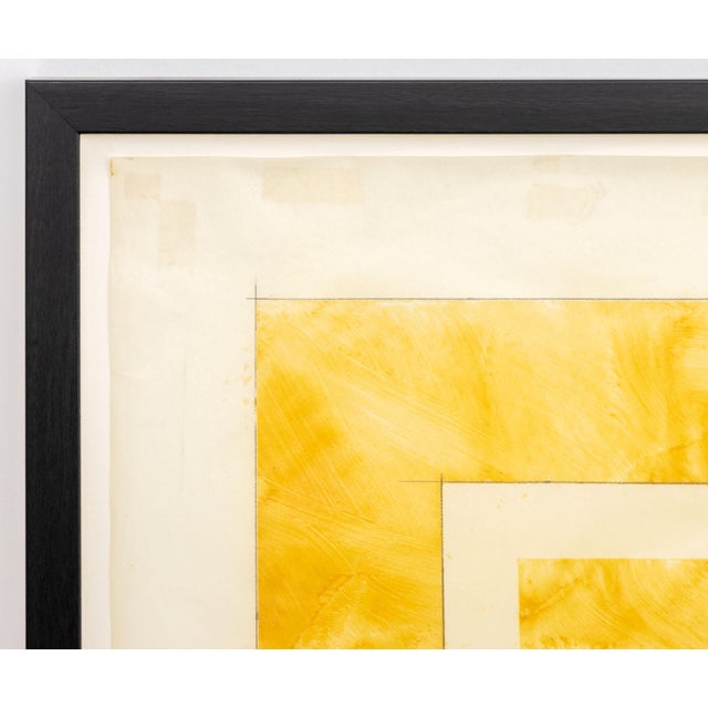 Paper Joseph Lawrence Gardella Double Square Mixed Media For Sale - Image 7 of 9