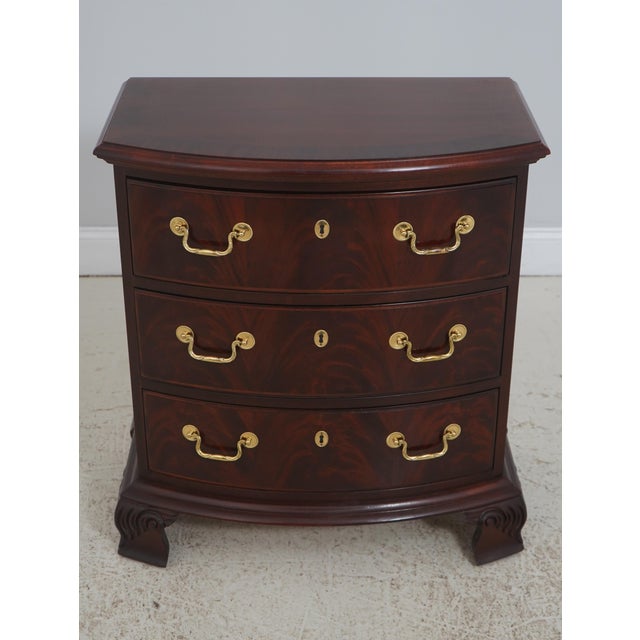 Age: Approx: 20 Years Old Details: Mahogany Carved Bracket Feet Dovetailed Drawer Construction Quality Construction...