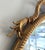 Glass Vintage Carvers' Guild Rope & Tassel Bow Oval Wall Mirror For Sale - Image 7 of 11