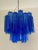 Mid-Century Modern Contemporary Blue "Tronchi" Murano Glass Sputnik Chandelier For Sale - Image 3 of 12