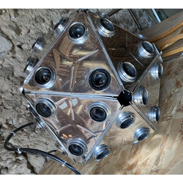 Vintage Suspension Lamp Taraxacum 88 S1 in Aluminum by Achille Castiglioni for Flos, 1988 For Sale - Image 9 of 9