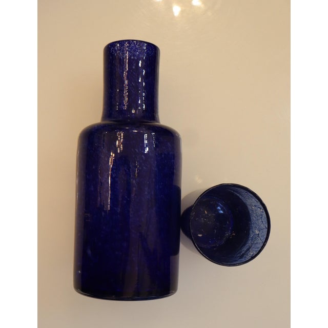 Murano Blown Glass Millebolle Bottle from Manifattura Di Murano, 1960s, Set of 2 For Sale - Image 9 of 13