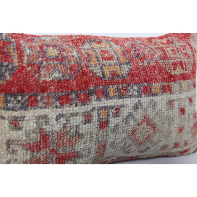 Handmade Tribal Rug Pillow Cover -12'' X 20'' For Sale - Image 9 of 11