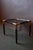 Italian Modern Side Table in Black and Gold Metal with Smoked Glass, 1970s For Sale - Image 9 of 14