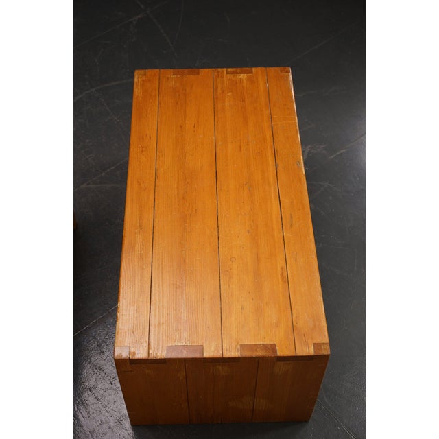 Wood Modernist Low Table or Bench, 1960s For Sale - Image 7 of 18