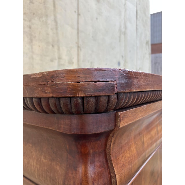 French Secretary in Mahogany, 1890s For Sale - Image 12 of 14