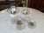 Modern Glass Pedestal Vessels + Seashells, Set of Four For Sale In San Francisco - Image 6 of 12